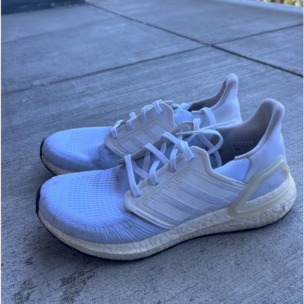 White Ultraboosts